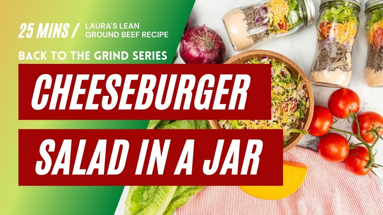 Cheeseburger Salad-in-a-Jar