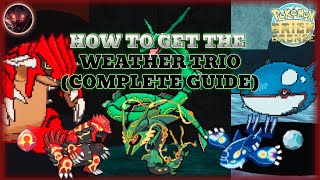 How to get MEGA RAYQUAZA, PRIMAL GROUDON & PRIMAL KYOGRE in Pokemon Brick Bronze | Roria Conquest!