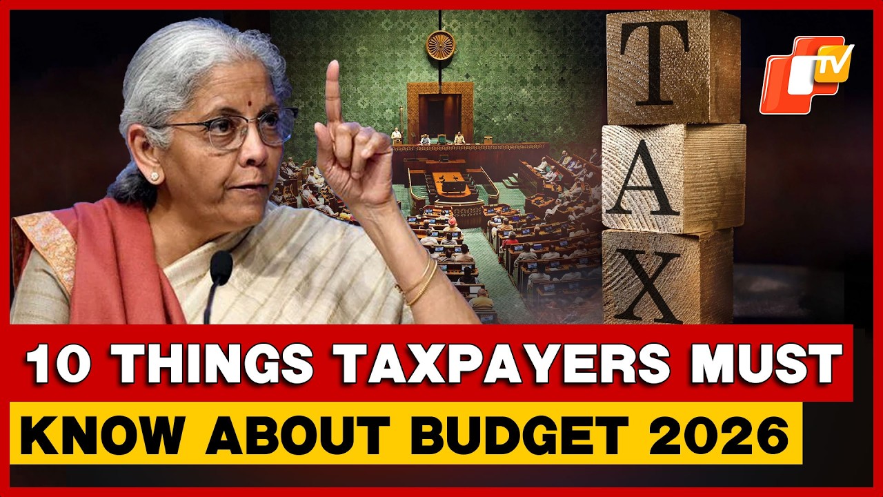 Union Budget 2026: 10 Key Changes Every Taxpayer Should Note - YouTube