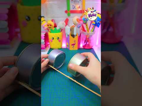 تربو من علب التونه اختراع Shorts Diy Recycling Craft Art Ideas Fwp 