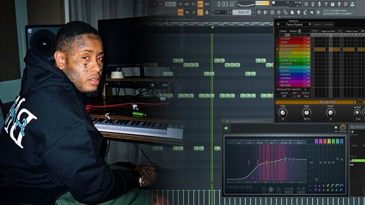 How to make a Southside 808 Mafia Type Beat in Fl Studio in 2022 ...