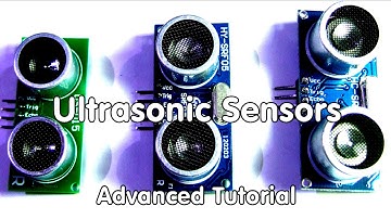 #40 Ultrasonic Distance Sensors Arduino Tutorial and Comparison for HC-SR04, HY-SRF05, US-015