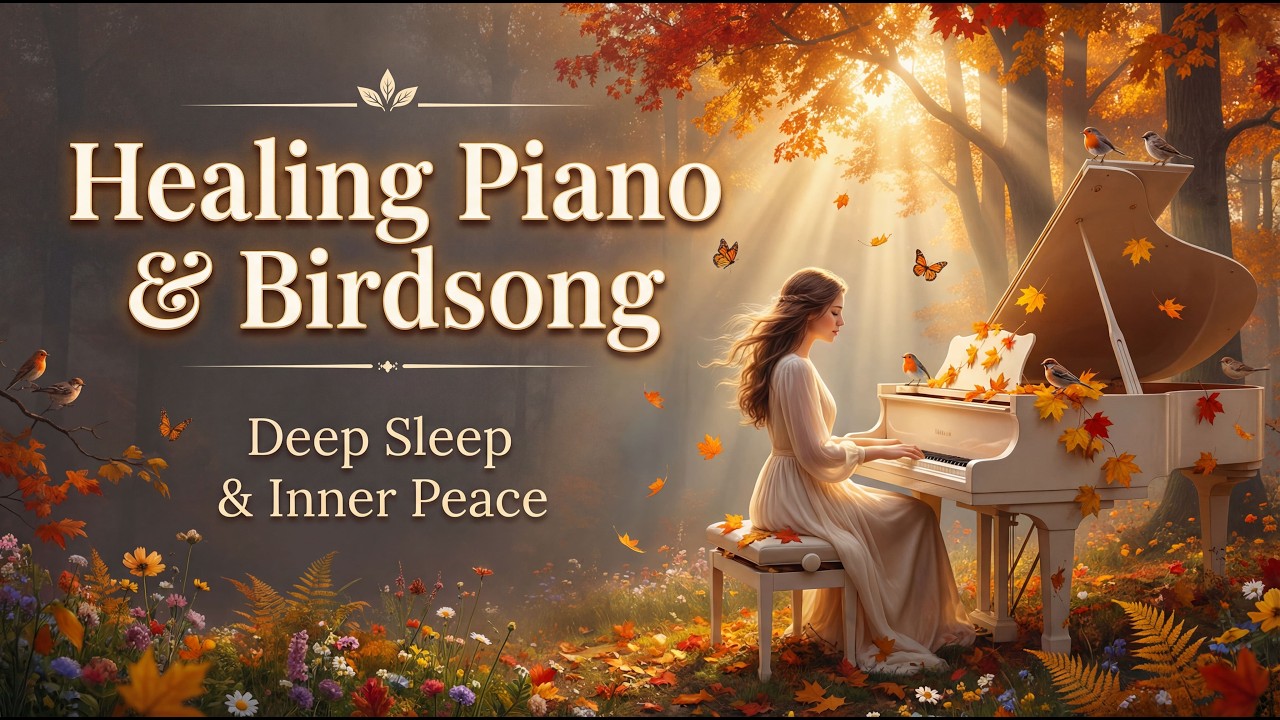 Peaceful Piano & Birdsong - Relieves Stress & Tension — Healing Music to Quiet Your Mind