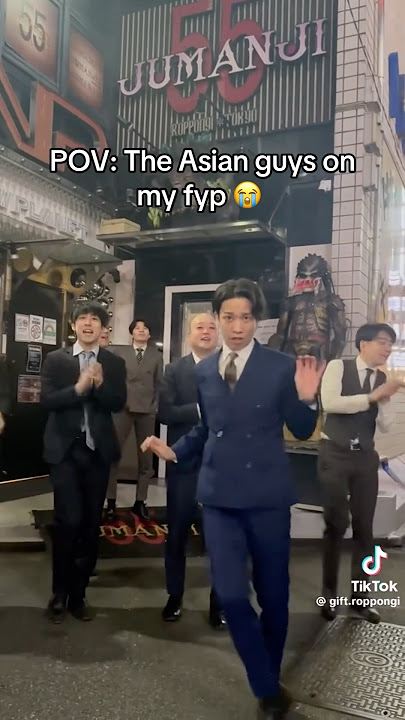 They mad funny 😂 #japanese #tyrannodance #shorts #suits