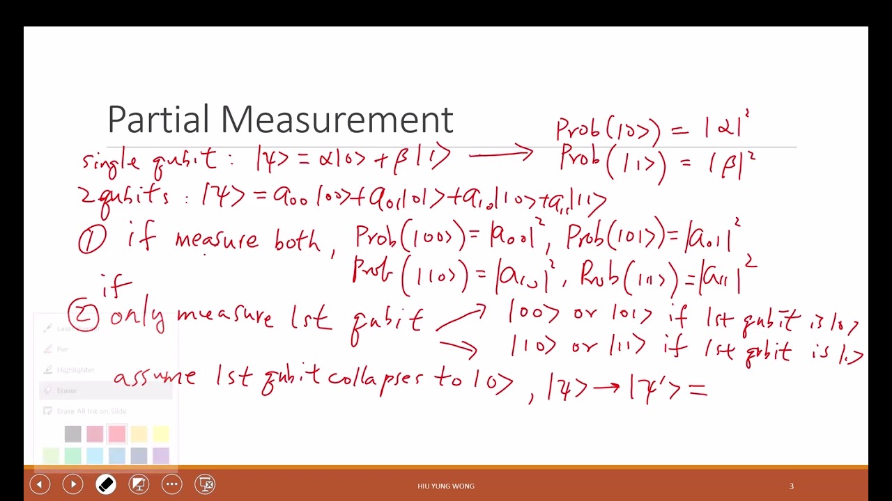 L12 - Partial Measurements, NOT, Phase Shift, CNOT, Controlled Phase Shift, SWAP, Toffoli Gate