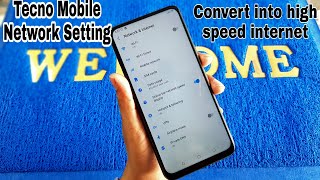 Tecno mobile internet setting||convert into high speed internet || Tecno new and old models