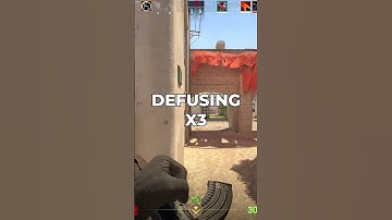 WHAT?! Ninja Defuse in CS2 Premier Mode #shorts #fypシ