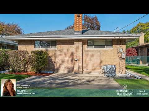 5035 Greenleaf St, Skokie, IL home video tour