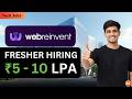 Latest Jobs for Freshers 🔥 Frontend | C# Developer | MERN Stack Hiring 2025