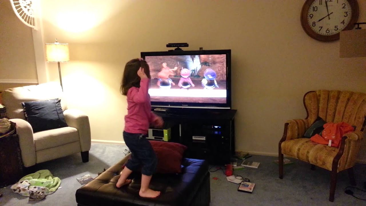 Ada dances to The Backyardigans - YouTube