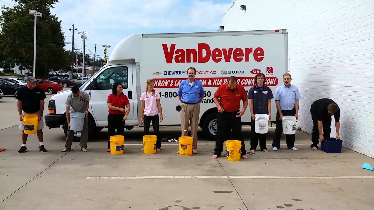 The Vandevere Bunch Parts Department Als Ice Bucket Challenge