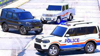 Scorpio Vs Police Scorpio Bolero camper  Chase fail Bolero Status Video Lofar Video new car 2026