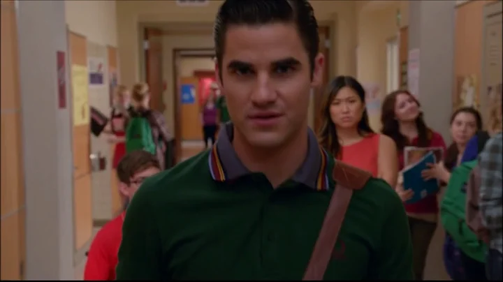 Glee - Blaine apologises to Artie and Tina for get...