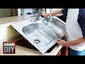 How to Replace & Install a Kitchen Sink / Cast-Iron to Stainless-Steel