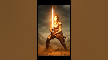 Star Wars Inspired AI Generated Rogue Jedi desert defence ChatGPT and KlingAI