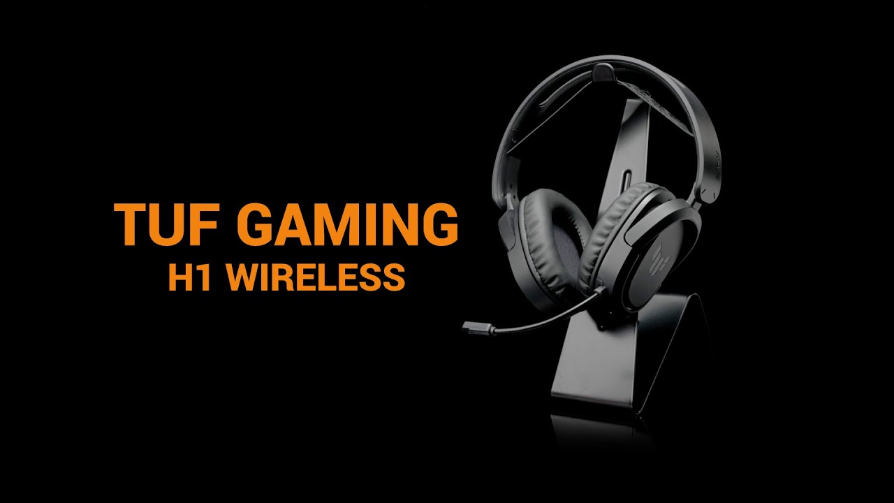 Casque sans fil avec micro ASUS TUF Gaming H1 Wireless, 7.1