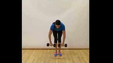 Shoulder Alternating Reverse Fly (Dumbbells) - Bent Over