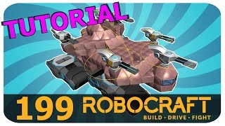 Robocraft Tutorial Tier 6 SMG Tank - Let's Build