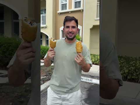 I ate SUSHI CORN DOG out of a parking lot in Miami