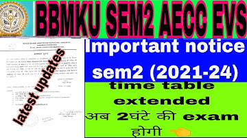 #bbmku #sem2 #aecc #evs #latestnews #bbmku #sem2 #bbmku #sem2#evs #importantquestions  #subject#