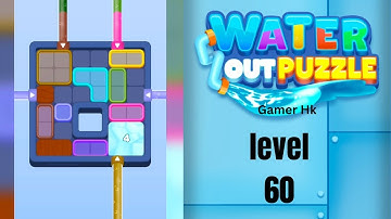 Water out puzzle level 60 Walkthrough Solution 