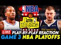 🔴CLIPPERS vs NUGGETS - GAME 3 PLAYOFFS │ 2025 NBA Game Play-By-Play Reaction &amp; Scoreboard