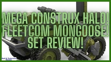 Brett H. Review | Mega Construx Halo | Fleetcom Mongoose Review!
