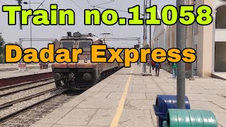 Dhuri To Patiala Dadar Express Train 11058 Train Journey Amritsar To Csmt Mumbai 11057-11058