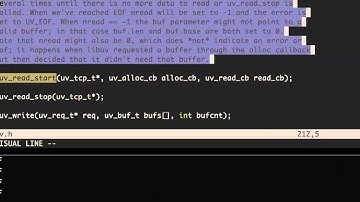 using libuv and http parser to build a webserver HD (with captions)