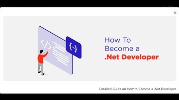 How to Become a .Net Developer