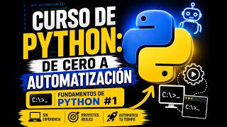 Curso de Python: De Cero a Automatización #6 | Fundamentos de Python | 2026