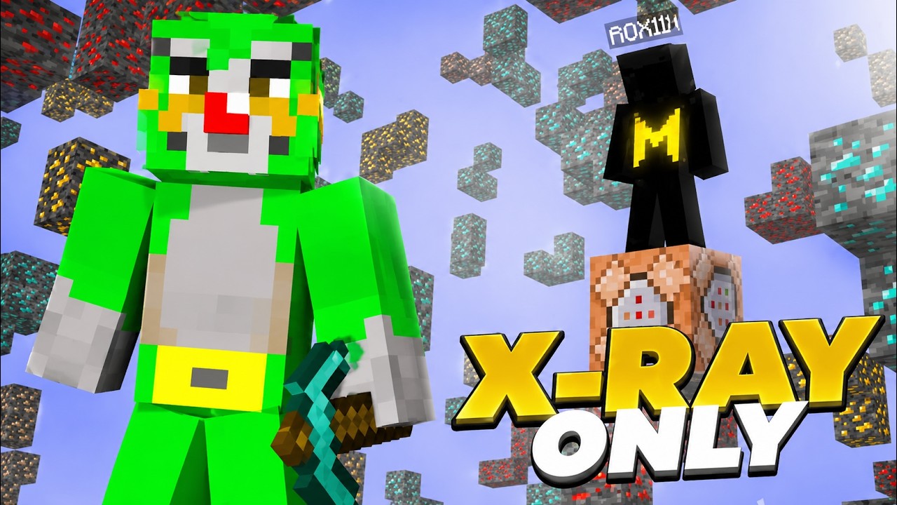 🔥 Secretly X-RAYING in a Public Minecraft SMP! 😱 #minecraft