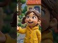 ☔ Rainy Day Fun | Mom & Daughter Clay Animation 🌈💛 | Cute Family Shorts