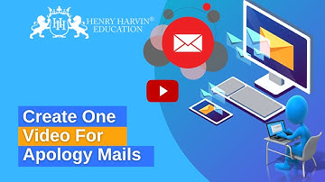 Create One Video For Apology Mails | Best Email Writing Course Tutorial For Beginner | @henryharvin