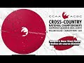 2025 CCAA Cross-Country Championships - Women's Race Starting Box Draw