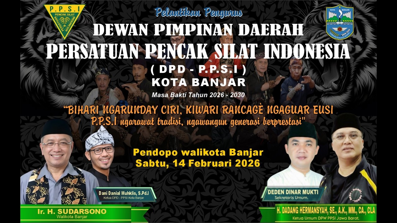 Pelantikan DPD PPSI Kota Banjar