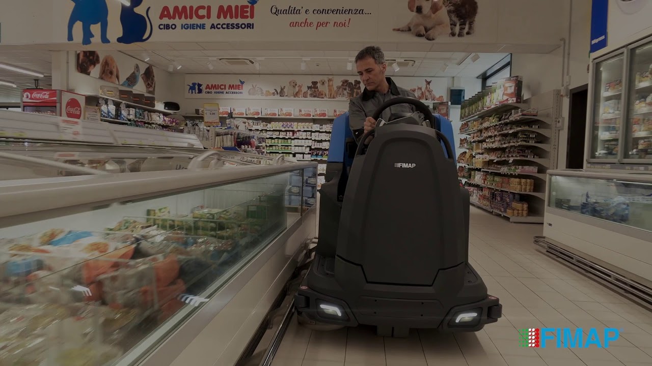 Magna Ride On Magna | Powerful ride-on scrubber | Side Brush | Experience ...