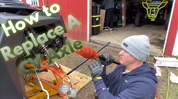 How to Replace A Front CV Axle Polaris RZR XP Pro 1000