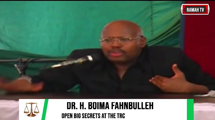 DR. H. BOIMA FAHNBULLEH -OPEN UP BIG SECRETS INSID...