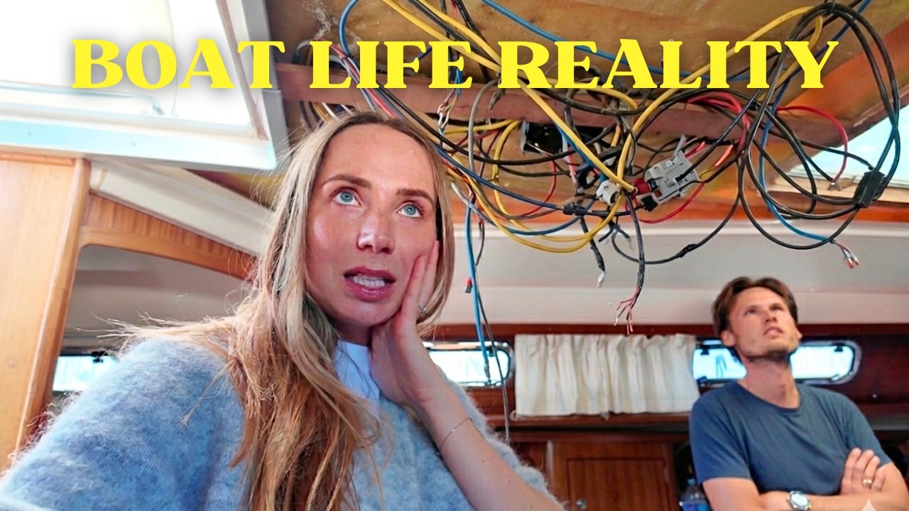 ⁣Realistic Full-Time Boat Life | Projects, Cleaning & Provisioning