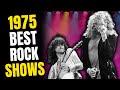 10 UNFORGETTABLE Nights in Rock | The Best of 1975