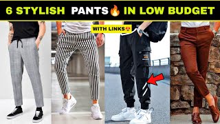 🔥6 Stylish Pants Every Men's Should Have In Budget | Men's Fashion | Fashionableuv