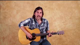 beginner guitar lesson 1 (quick trick) to tune your acoustic guitar by ear