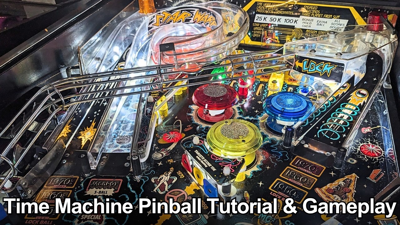 Time Machine Pinball Tutorial & Gameplay (Data East 1988) - YouTube