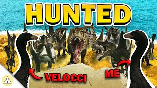Path of Titans But I’m HUNTED by an ENTIRE SERVER!! w/Velocci