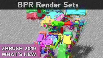 025 ZBrush BPR Filter Save and Load Render Sets