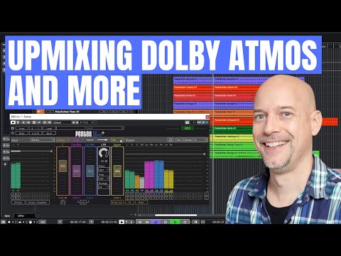 Upmix to surround, Dolby Atmos & immersive audio with Penteo