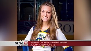 Milford native, QU student dies in crash