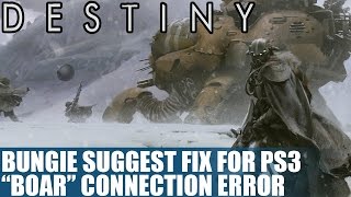 Binary News | Destiny Playstation 3 Version - Bungie Suggest Fix For Boar Server Connection Issue