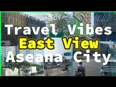 Beautiful Scenery Along Macapagal Boulevard To PITX Parañaque City